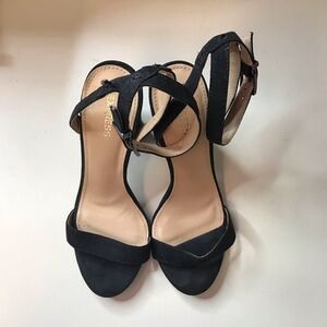 Express Black Heels Size 7